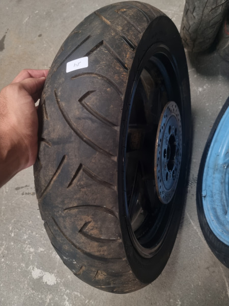 Roda Traseira com Pneu Pirelli Sport Demon 140/70-17 - Black Friday Cod 24